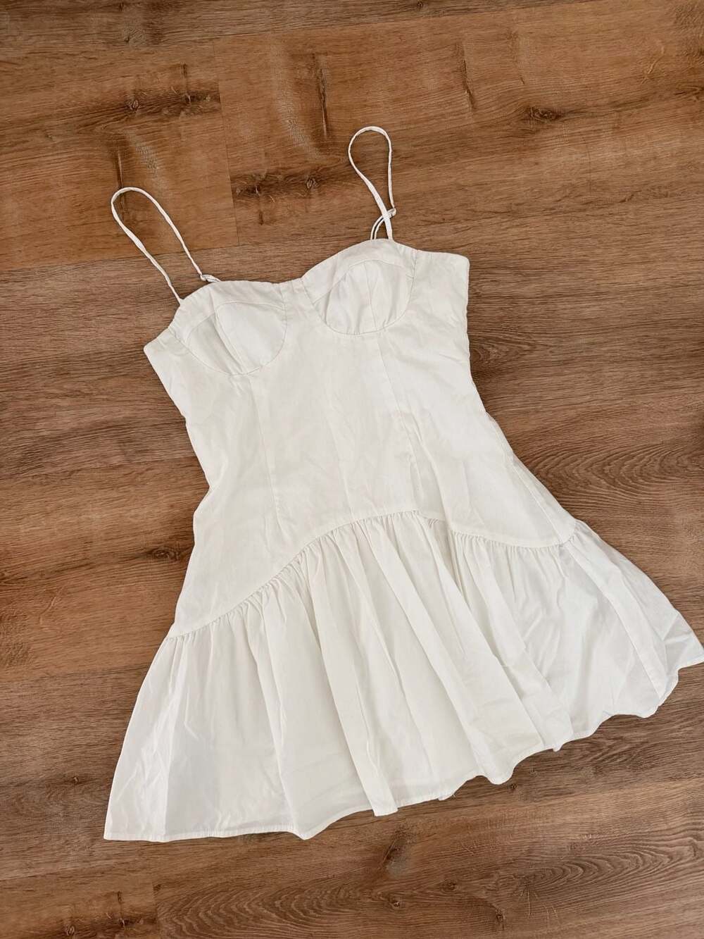 Peppermayo White Corset Mini Dress Size US 4